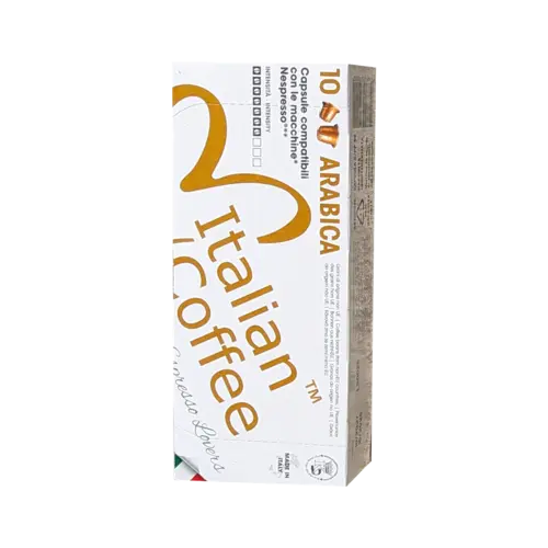 Капсули за кафе Arabica Italian Coffee съвместими с Nespresso 10 бр.