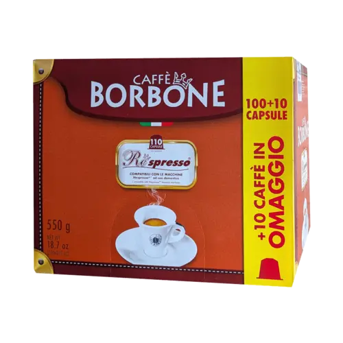 Капсули Borbone miscela Rossa съвместими с Nespresso 110 бр.
