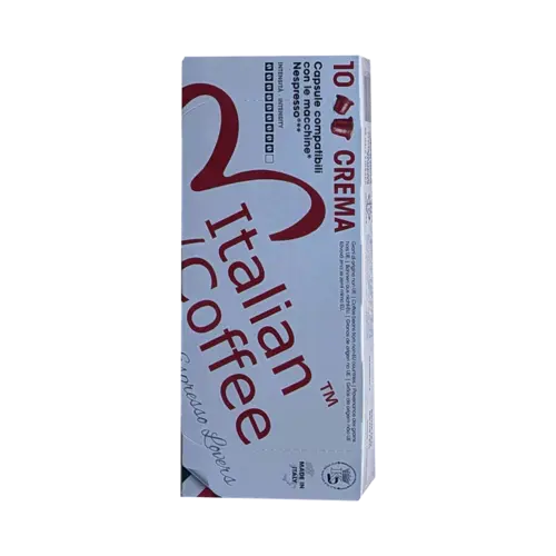 Капсули за кафе Italian Coffee Crema съвместими с Nespresso 10 бр.