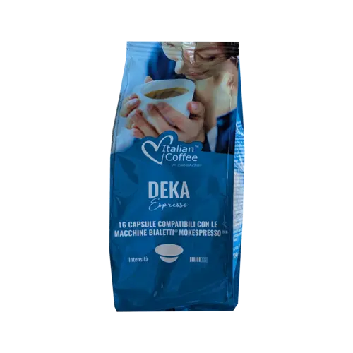 Капсули за кафе Italian Coffee без кофеин съвместими с Bialetti 16 бр.
