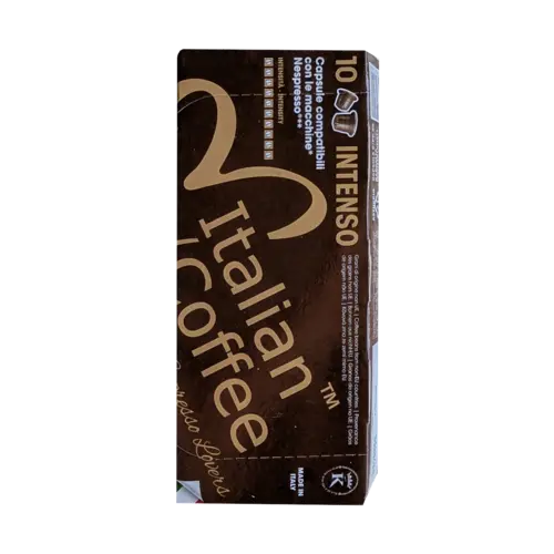 Кафе капсули Italian Coffee Intenso 10 бр. съвместими Nespresso