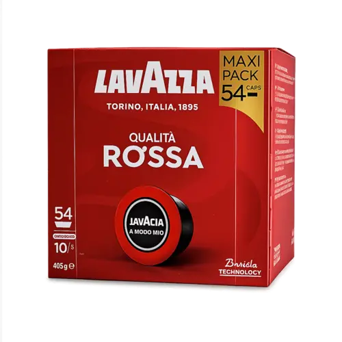 54 бр. Кафе капсули LAVAZZA QUALITÀ ROSSA A Modo Mio