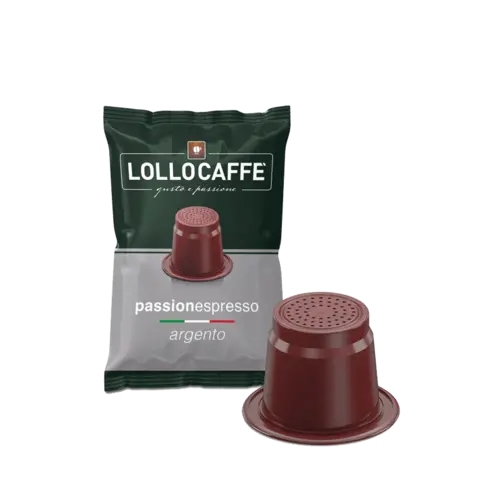 Капсули Lollo Argento Espresso 100 бр. съвместими с Nespresso