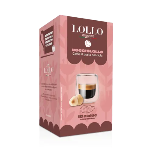 Филтър дози Lollo caffè кафе с вкус на лешник 18 бр. ESE 44