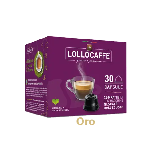 Капсули Lollo Caffè Oro 30 бр. съвместими с Nescafe Dolce Gusto