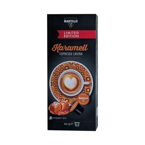 Кафе капсули Martello CARAMEL / Карамел, 10 бр.