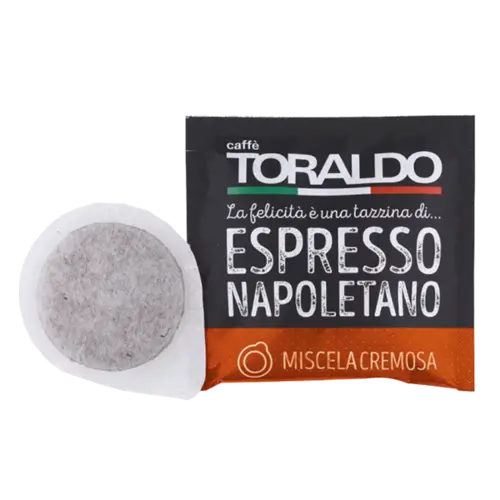 Кафе на филтър дози Toraldo Cremosa 50 бр. Ese 44 мм