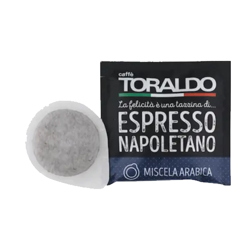 Кафе на филтър дози Toraldo Арабика 50 бр. Ese 44 мм