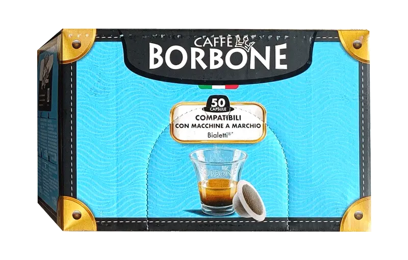 Капсули за кафе Borbone Red Blend съвместими с Bialetti 50 бр.