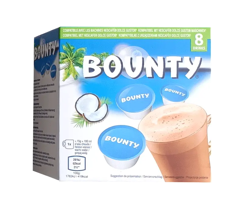 Капсули Bounty съвместими с Dolce Gusto 8 бр.