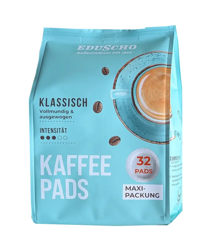 EDUSCHO Klassisch – Кафе дози / падове за Senseo 62 мм 32 бр. 