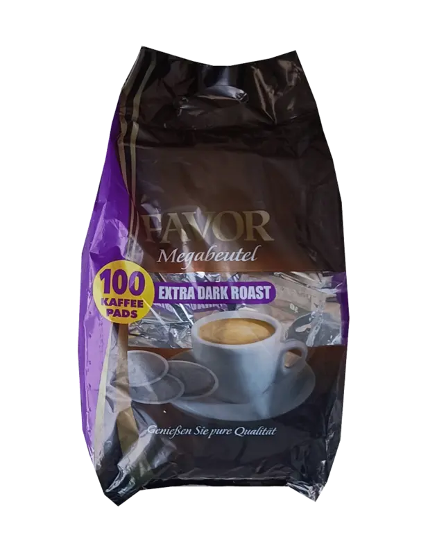 Кафе филтри дози Favor Extra Dark, 100 бр. - 62 мм