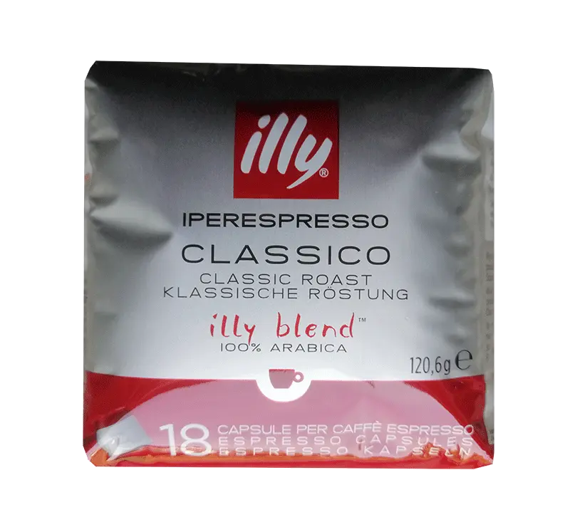 Кафе капсули Illy Classico съвместими с Iperespresso 18 бр.