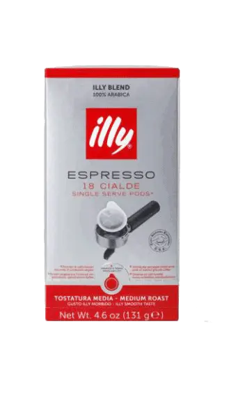 Кафе филтър дози Illy Espresso Classic E.S.E. 18 бр.