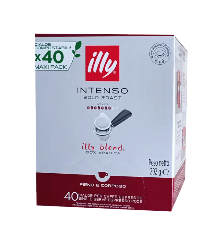 Кафе филтър дози Illy Intenso Bold Roast E.S.E. 40 бр.