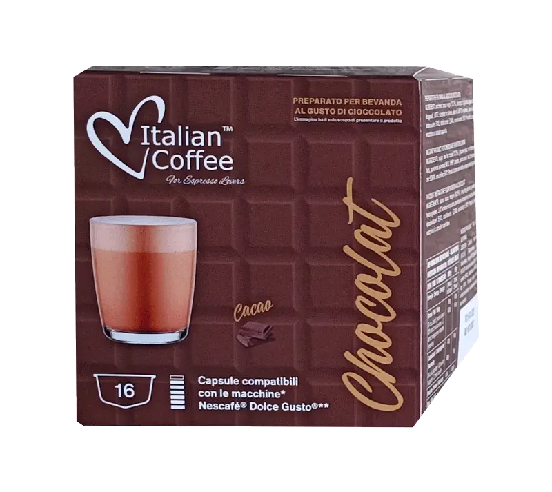 Капсули Italian Coffee Шоколад съвместими с Nescafe Dolce Gusto 16 бр.