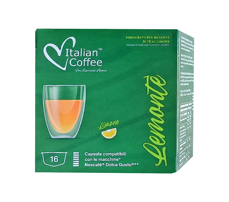 Капсули Italian Coffee чай с лимон съвместими с Nescafe Dolce Gusto 16 бр.