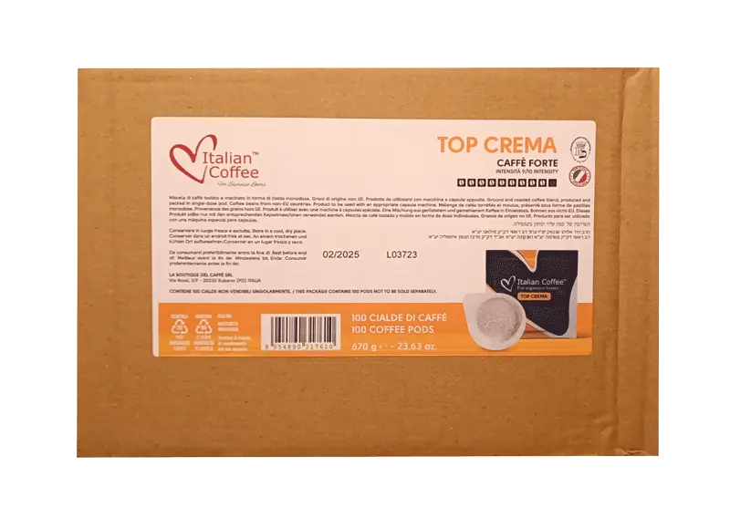 Кафе филтър дози Italian Coffee Top Crema 44 mm E.S.E. 150 бр.