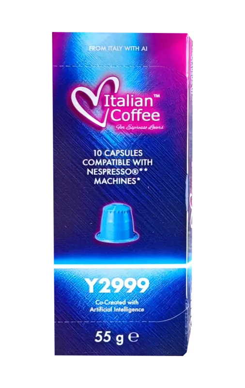 Капсули за кафе Italian Coffee Y2999 съвместими с Nespresso 10 бр.