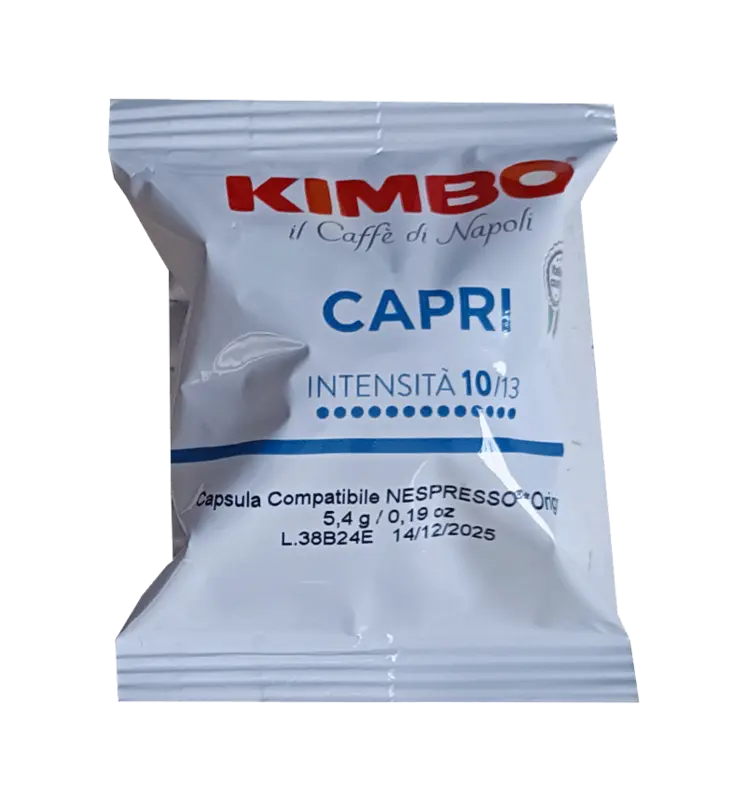 Кафе капсули Kimbo Capri 100 бр. съвместими с Nespresso