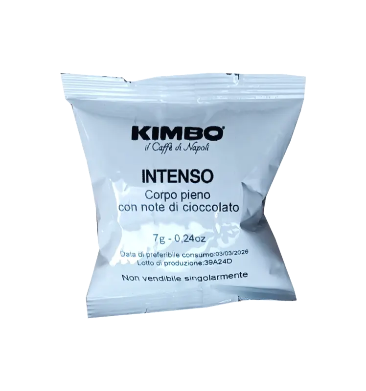 Капсули за кафе Kimbo Espresso Intenso съвместими с Lavazza Espresso Point