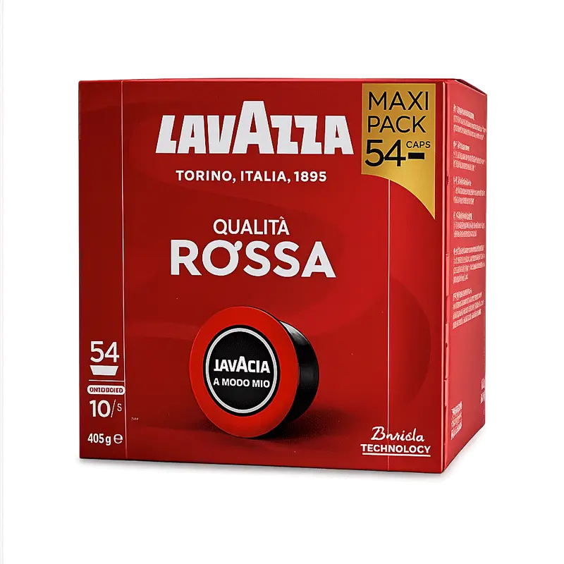 54 бр. Кафе капсули LAVAZZA QUALITÀ ROSSA A Modo Mio