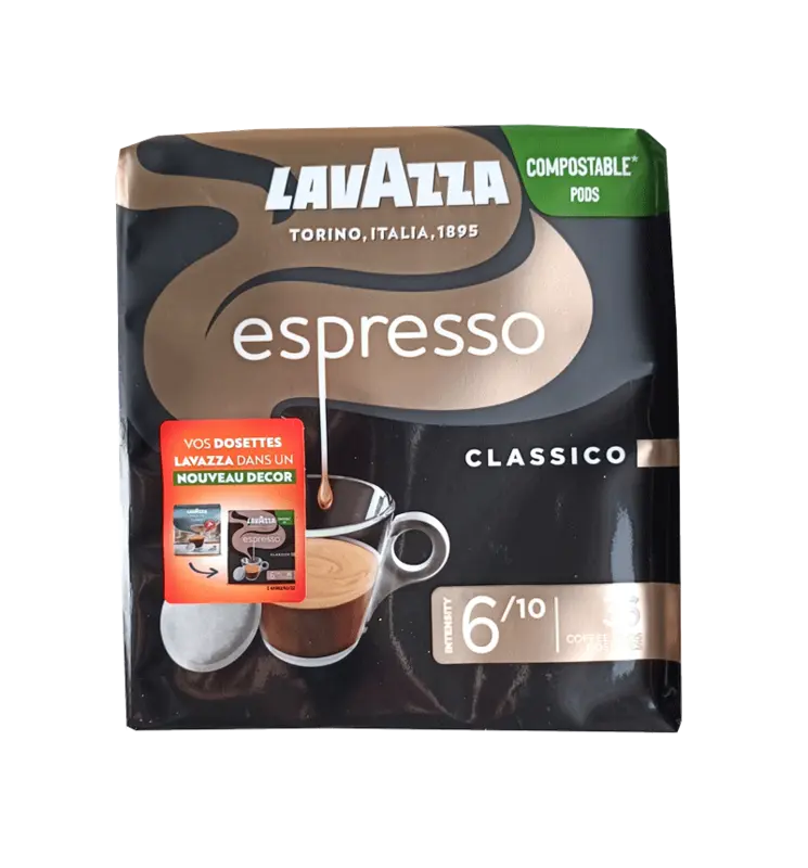 Кафе филтри дози Lavazza Classico 36 бр. - 62 мм