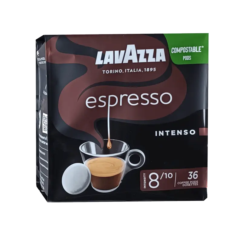 Кафе филтри дози Lavazza Intenso 36 бр. - 62 мм