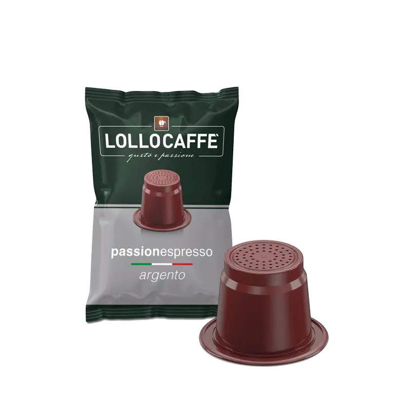 Капсули Lollo Argento Espresso 100 бр. съвместими с Nespresso