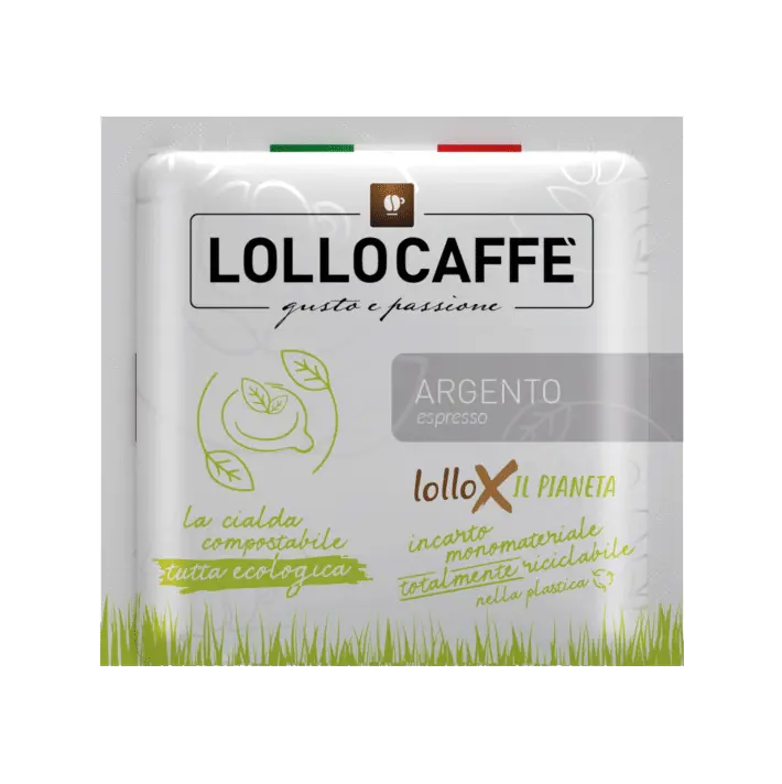 Филтър дози Lollo caffè Argento Espresso 100 бр. ESE 44