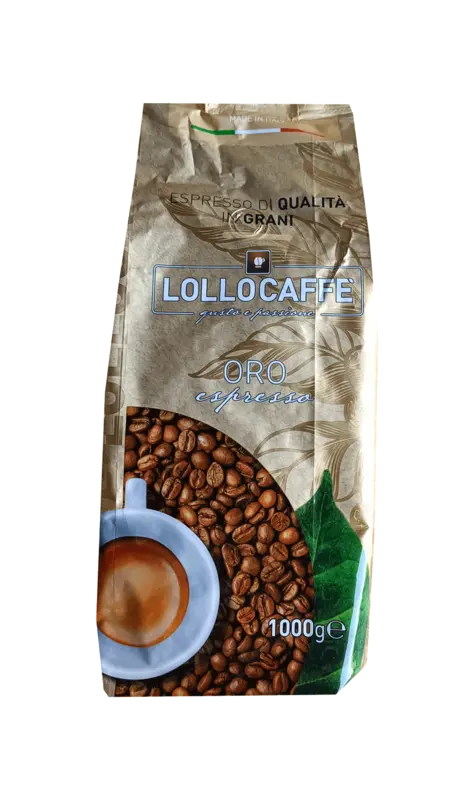 Кафе на зърна Lollo Miscela Oro,  1 кг