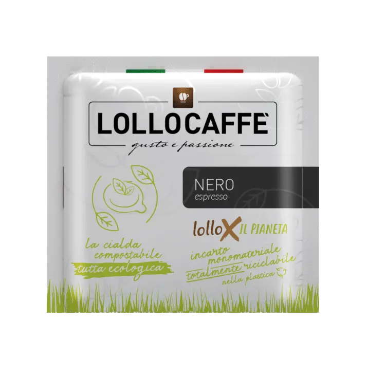 Филтър дози Lollo caffè gusto Nero 100 бр. ESE 44