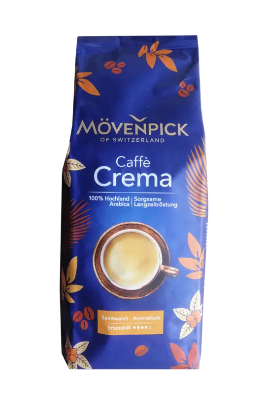 Кафе на зърна Mövenpick Caffè Crema 100% Арабика 1 кг
