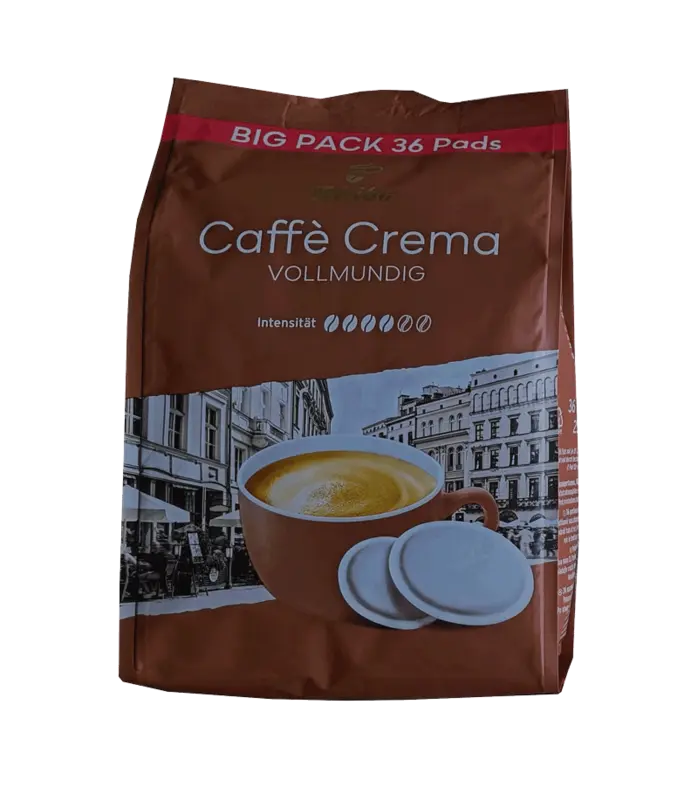 Кафе филтри дози Tchibo Caffè Crema Vollmundig - 36 бр.  62мм