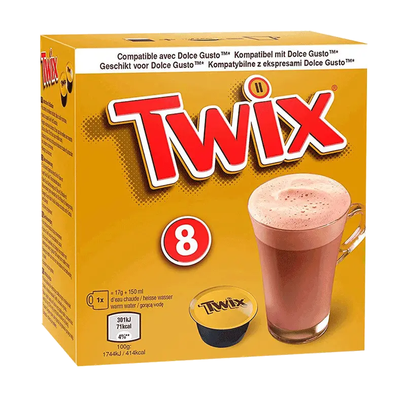 Капсули Twix съвместими с Dolce Gusto 8 бр.