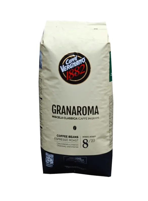 Кафе на зърна Caffè Vergnano 1882 Gran Aroma, 1кг