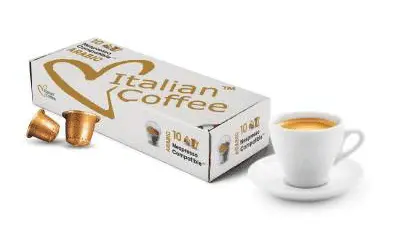 Капсули за кафе Arabica Italian Coffee съвместими с Nespresso 10 бр.