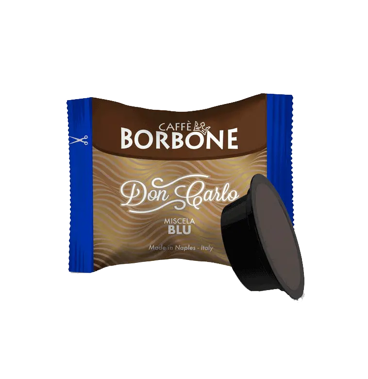 Капсули за кафе Borbone Don Carlo BLU 50 бр. съвместими с A Modo Mio