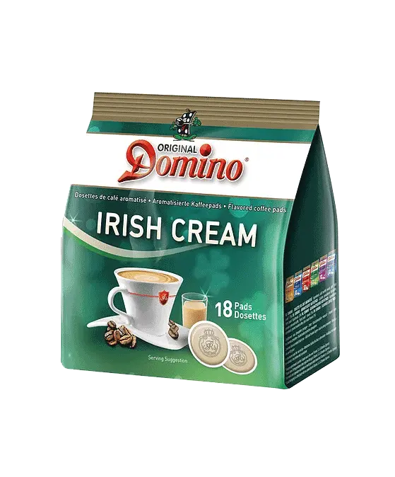Кафе филтри дози Domino кафе с вкус на Irish Cream 18 бр. - 62 мм