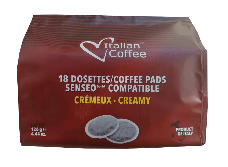 Кафе филтри дози Italian Coffee Creamy 18 бр. - 62 мм