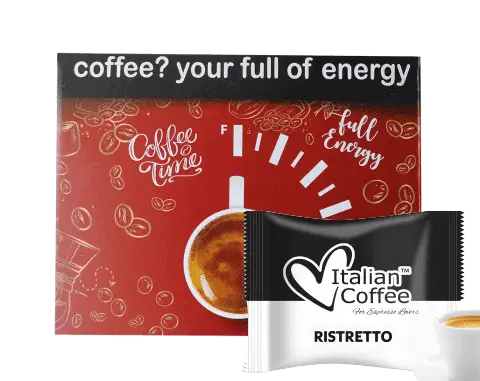 Кафе капсули Italian Coffee Ristretto 50 бр. съвместими с Martello