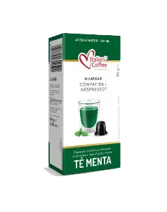 Капсули Italian Coffee чай мента съвместими с Nespresso 10 бр.