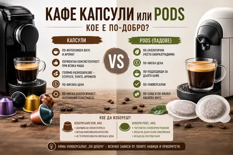 Кафе капсули или дози (PODS